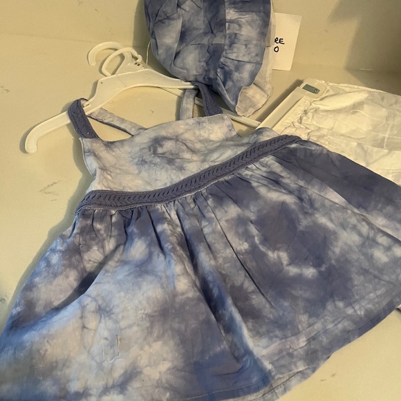 Tommy Bahama NWT  3pc dress, Tommy Bahama Dress hat New, Tommy Bahama baby dress - Picture 2 of 9